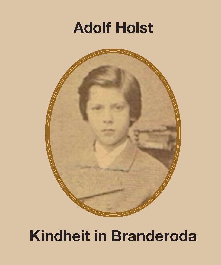 Adolf Holst - Kindheit in Branderoda - Buch Cover